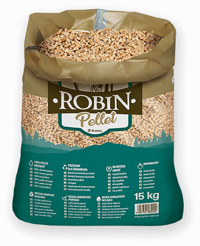 worek pelletu opałowego Robin do kupienia w Międzychodzie lub sklepie internetowym